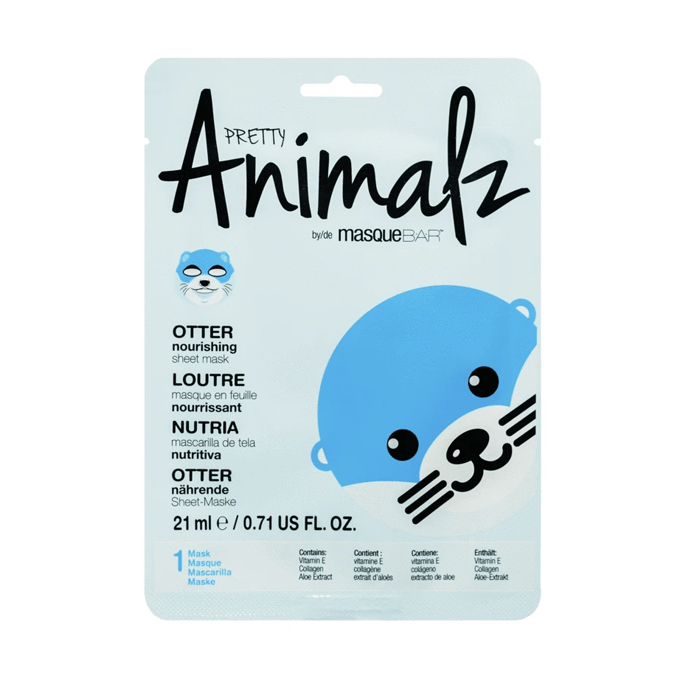 Pretty-Animalz-By-Masque-Bar-Otter-Nourishing-Sheet-Mask-1-Mask